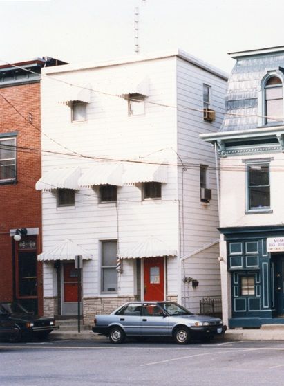Stone’s Barber Shop, 7 Railroad Avenue. CCHS Photo Archives.