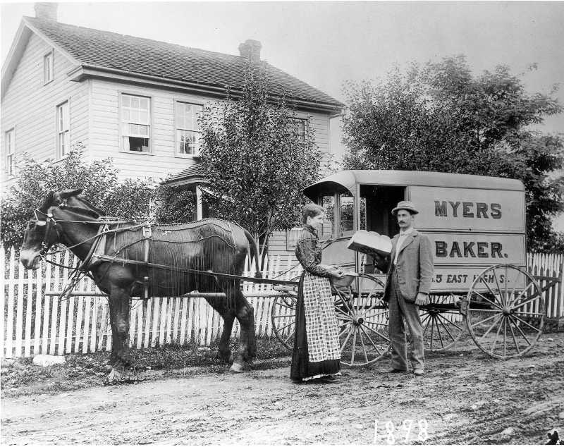 Wagon Bread Delivery