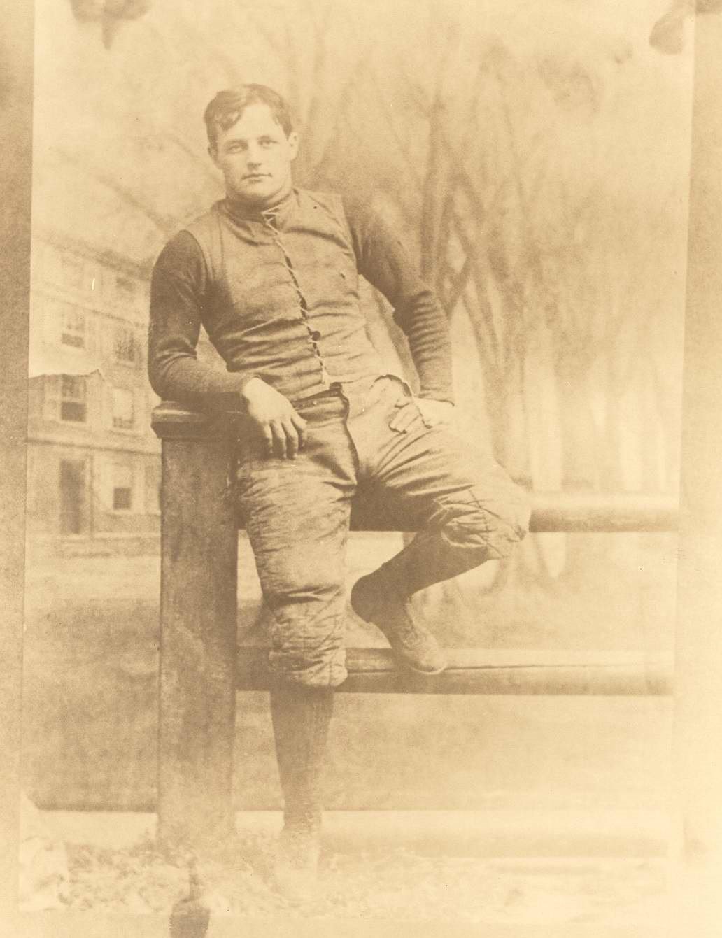 Vance McCormick in Football Uniform