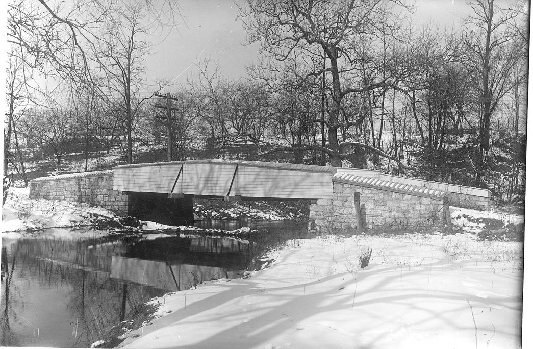 Photo of Orrstown Road Bridge taken in 1933