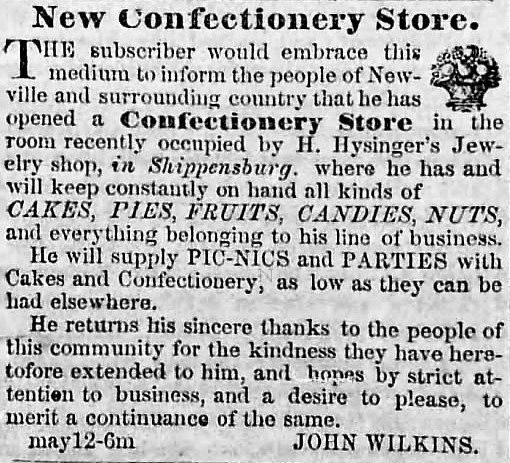 Advertisement in The Star and Enterprise