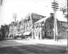 Buildings in the first block of South Hanover Street, west side--just south of the Court House.  Franklin House Hotel is on the corner of Courthouse Avenue with Kronenberg Clothing Store next door. 