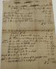 Scan of Proctor’s list of charges for work done for the county buildings in 1812 and 1813 and submitted to the County Commissioners for payment.